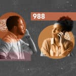 Alameda Post - 988 help line. Image CalMatters