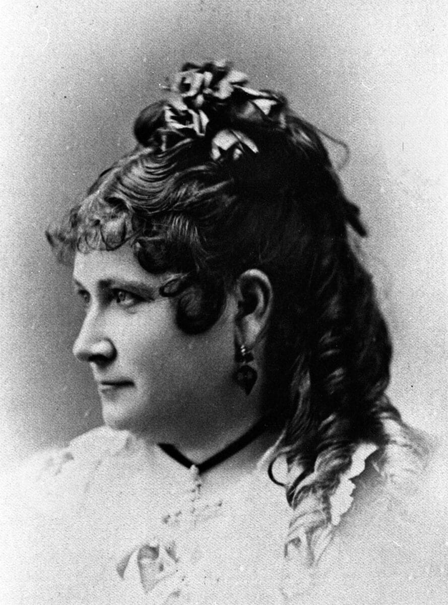 Alameda Post - a black and white portrait Caroline Elizabeth McLean Chipman Dwinelle