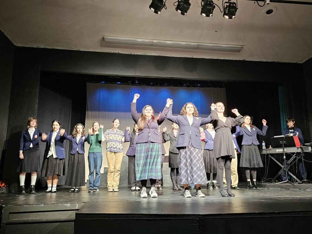 Alameda Post - The cast of Ghostlight takes a bow. 