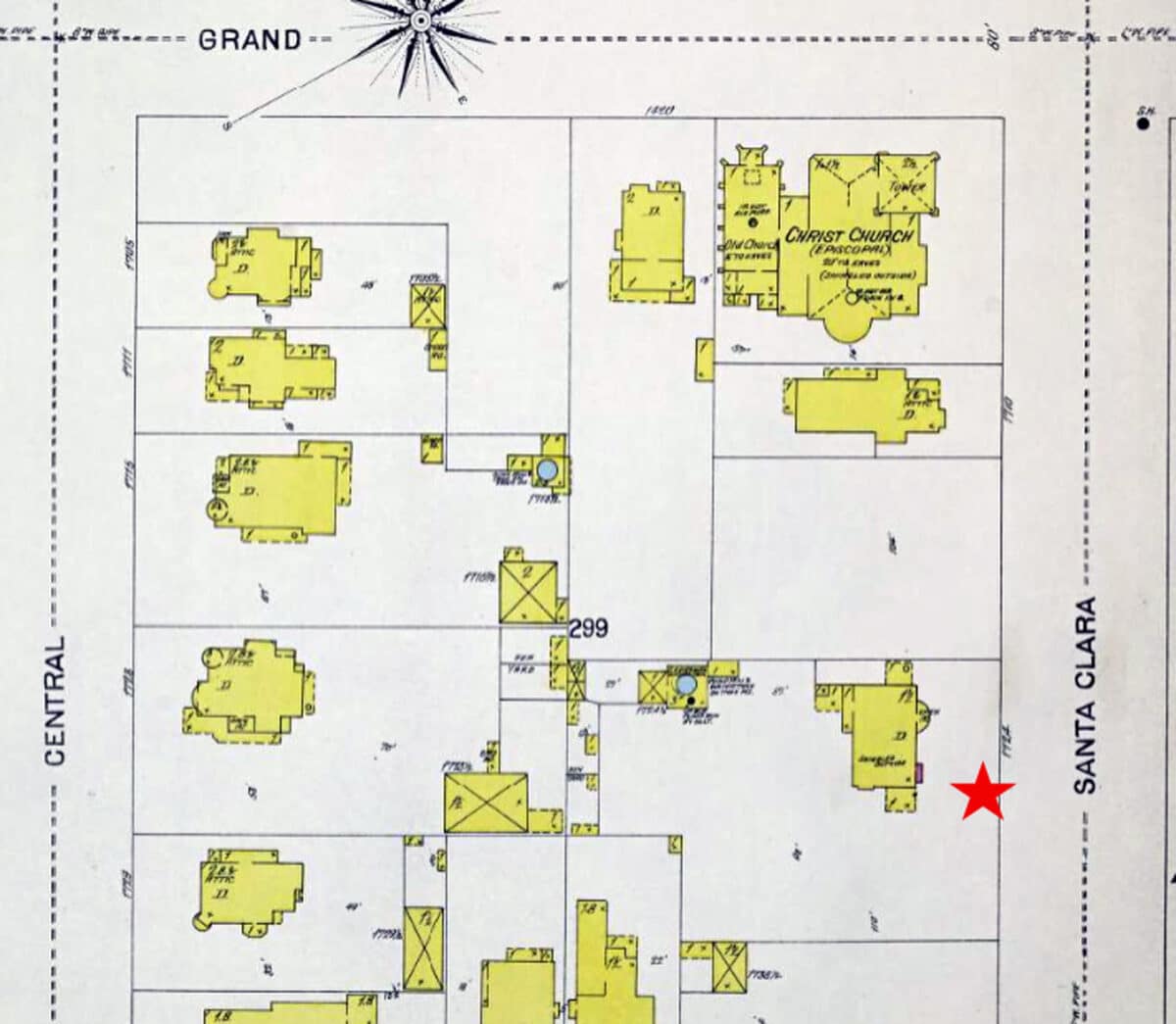 Alameda Post - An old fire map.