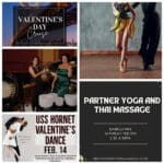 Alameda Post - a collage of events in Alameda for Valentine's Day