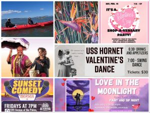 Alameda Post - A collage of posters for local events this week