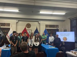 Alameda Post - a group photo of Alameda students who participated in California Boys and Girls State