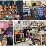 Alameda Post - photos of the owners of Modern Mouse and Two Mary's Mercantile and their shops