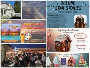 Alameda Post - A collage of posters for local Alameda events.