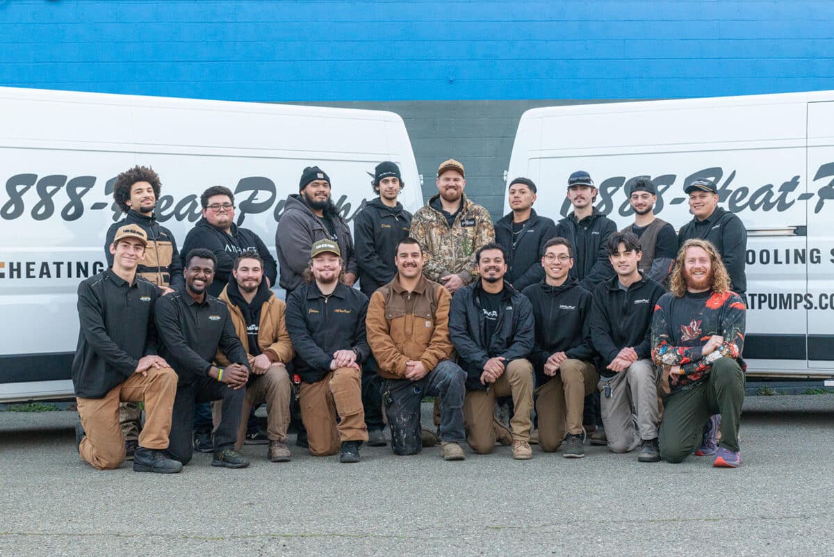 the 1-888-Heat-Pumps team