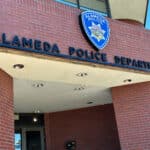 Alameda Post - the sign over the APD building