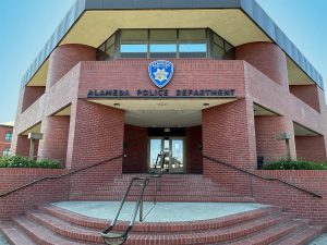 Alameda Post - the front of APD's Headquarters