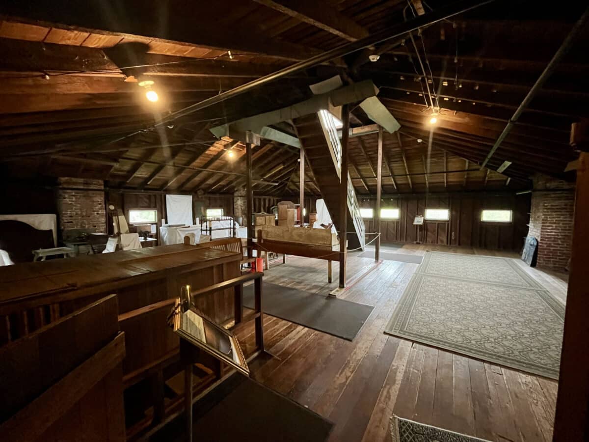Alameda Post - a large clean attic space