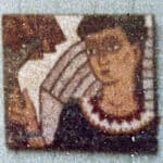 Alameda Post - a mosaic of a woman
