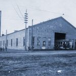 Alameda Post - Car house for horsecar lines at Atlantic Avenue and Webster Street