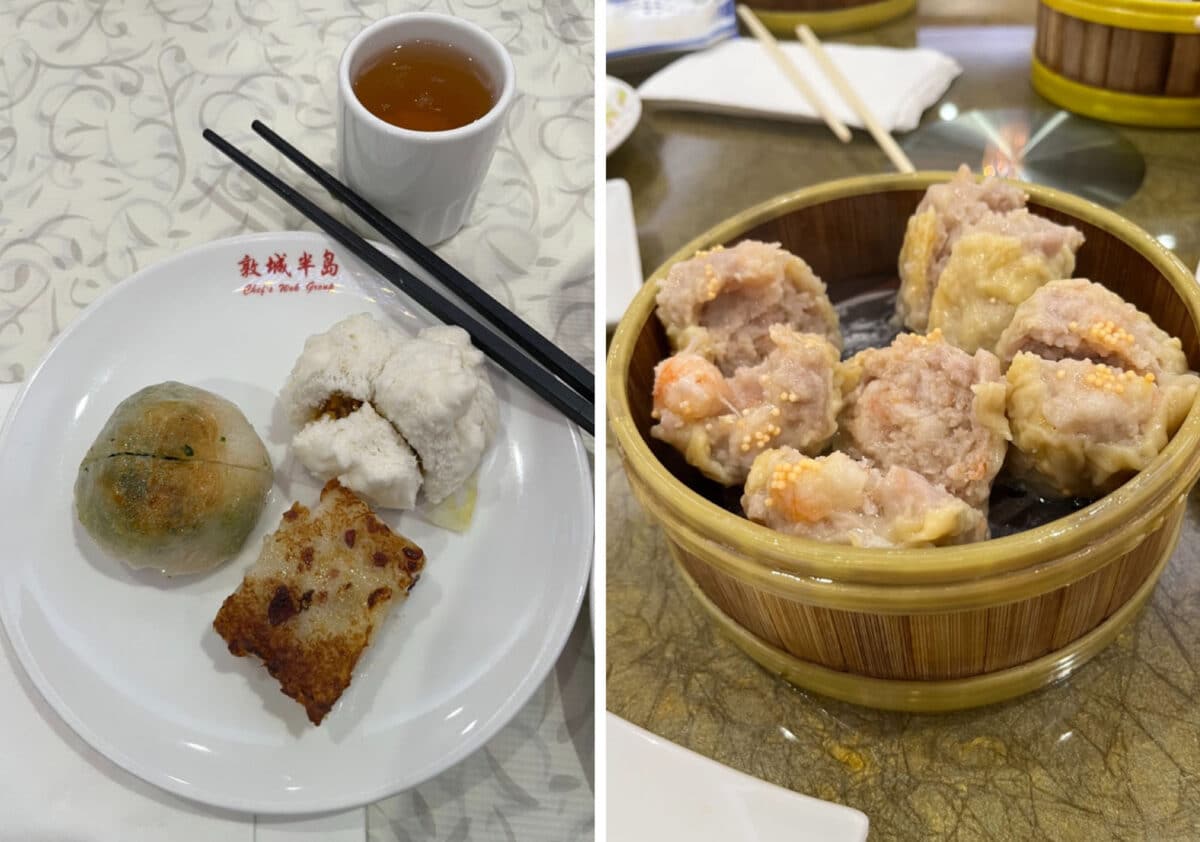 Alameda Post - various pieces of dim sum
