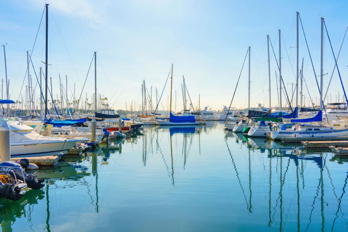 Alameda Post - a photo of boats in a marina