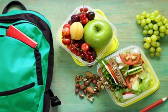 Alameda Post - A school backpack and a packed lunch.