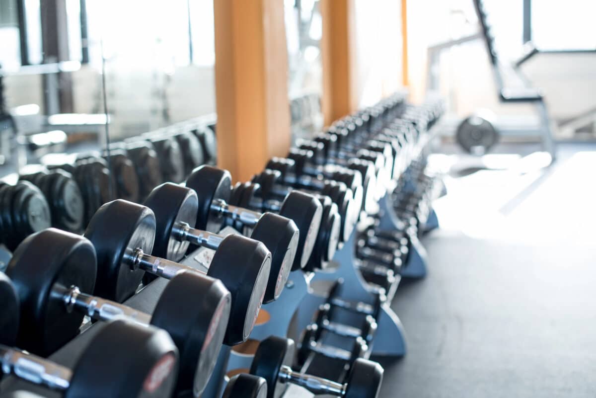 Alameda Post - A weight room. 
