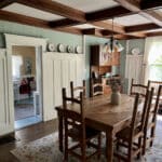 Alameda Post - a very clean and well kept old fashioned dining room with antique furniture at 1620 Fourth Street