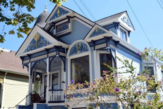 Alameda Post - the beautiful architectural designs and paint job on 1528 Mozart Street
