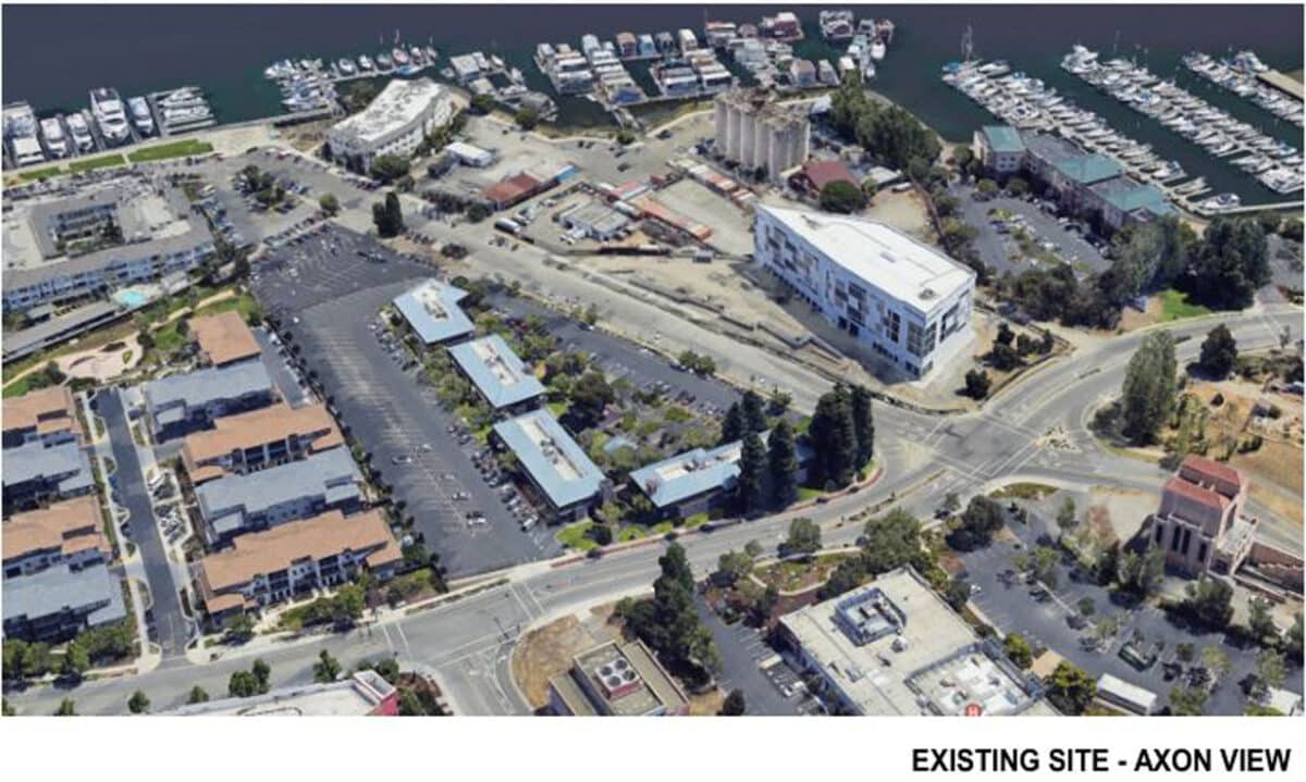 Alameda Post - an aerial photo of 2433 Mariner Square Loop