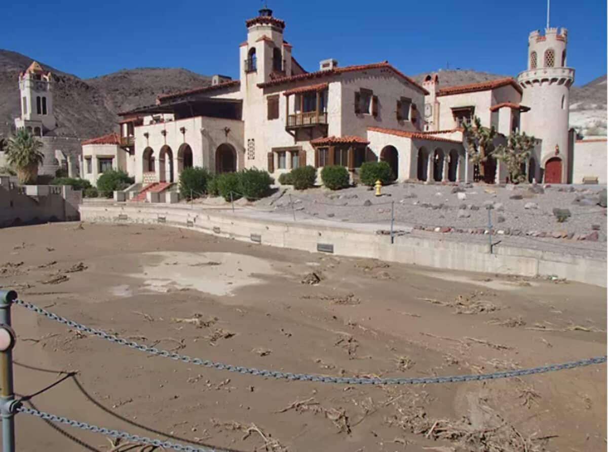 Alameda Post - a large swimming pool filled with sand and mud