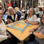 Alameda Post - Mahjong players sit at tables at Malaya Botanicals to play