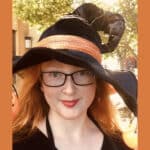 Alameda Post - Tarin Cooper in a witch hat