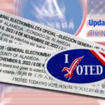 Alameda Post - Ballot stubs and 'I Voted' sticker from Nov. 8, 2022 election - Update 1