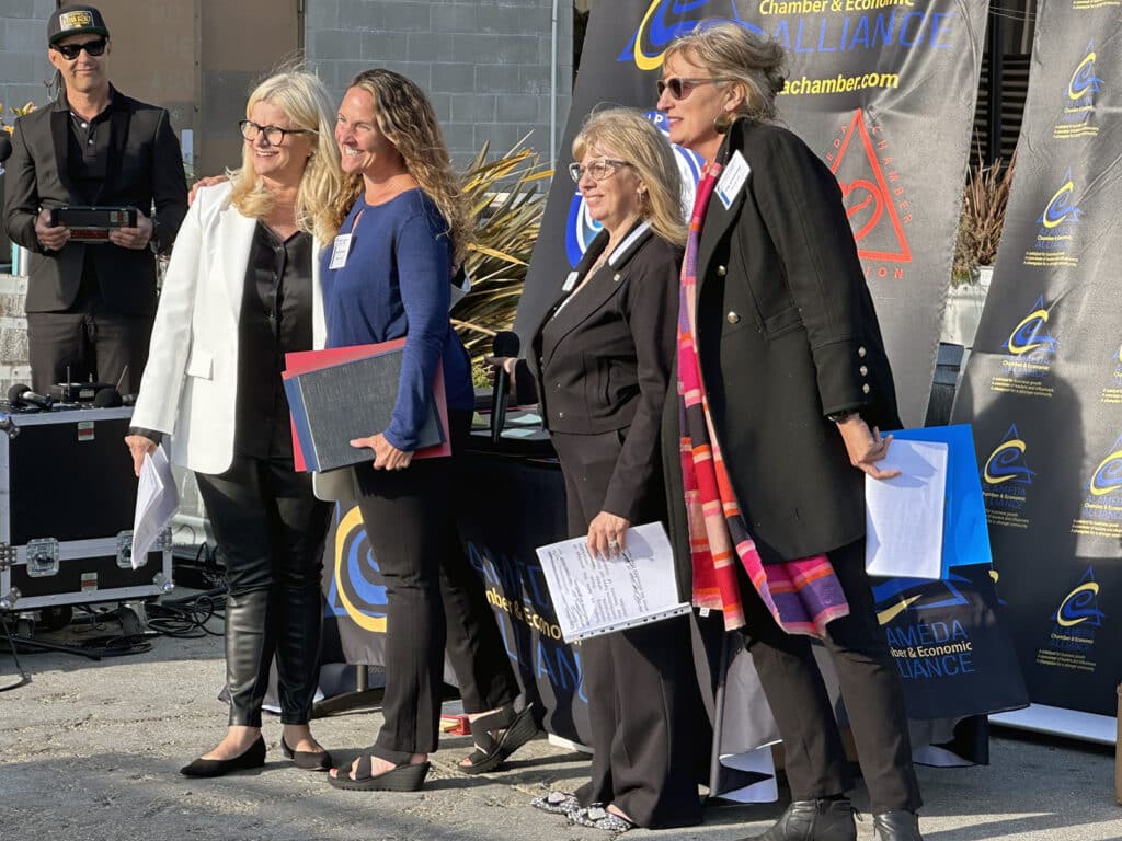 Alameda Post - members of the 2023 Alameda Chamber and Economic Alliance pose for a photo