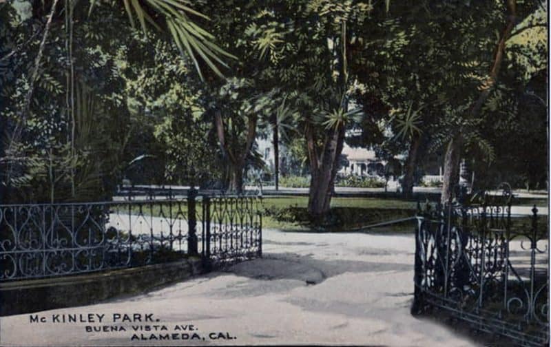 Alameda Post - Entrance to McKinley Park