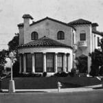 Alameda Post - a black and white photo of an opulent Fernside home