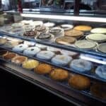 Alameda Post - a pie case full of pies
