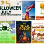 Alameda Post - a collage of posters for upcoming events this week