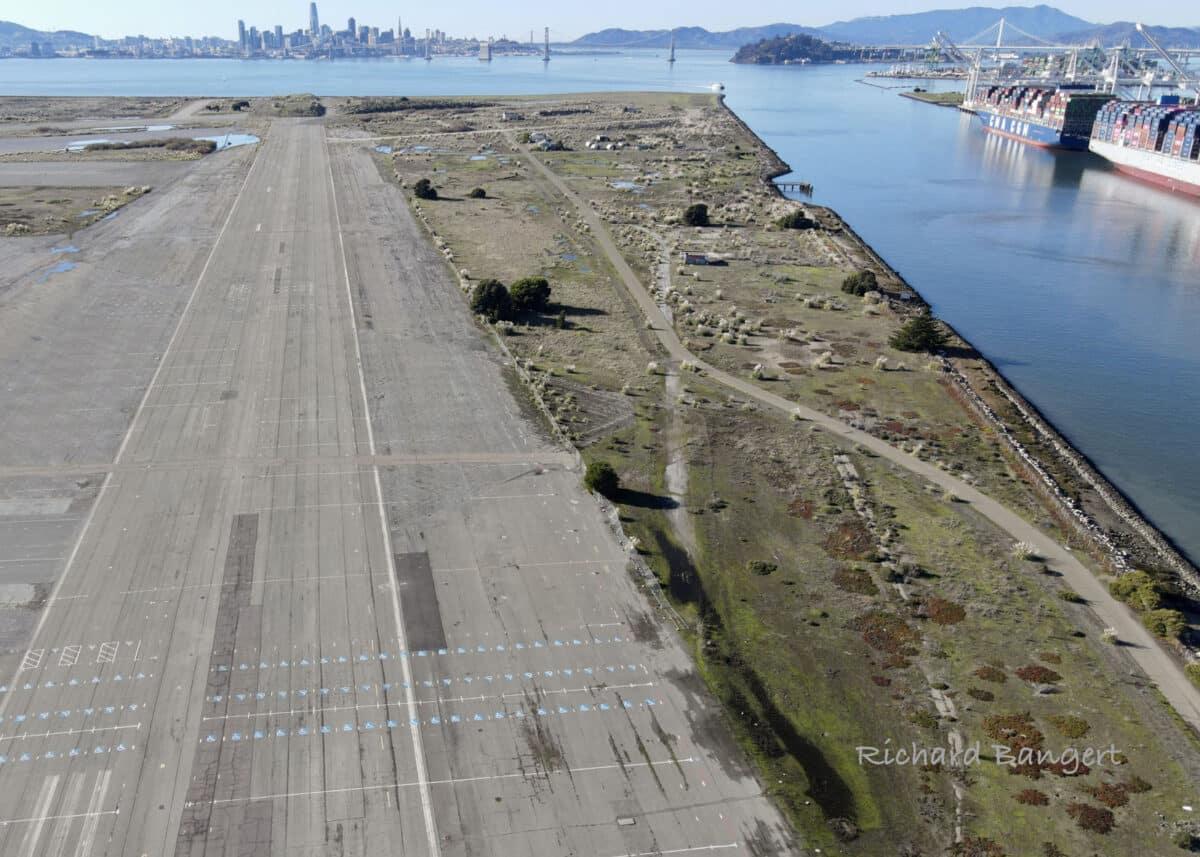 Alameda Post - A photo of Alameda Point. 