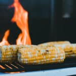 Alameda Post - cobs of corn roast on the grill