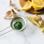 Alameda Post - ginger, garlic, and herbs