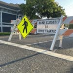 Alameda Post - a slow street barricade