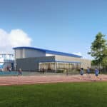 Alameda Post - the render of a new gym at Encinal