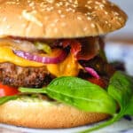 Alameda Post - a cheesburger