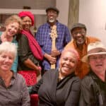 Alameda Post - a group post of seven people from Chelle! and Friends