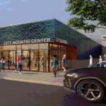 Alameda Post - A rendering of the new Aquatic Center