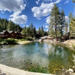 Alameda Post - a scenic photo of the Truckee River and River Ranch Lodge
