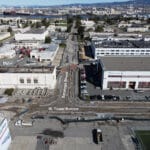 Alameda Post - an aerial view of the Reuse Area at Alameda Point