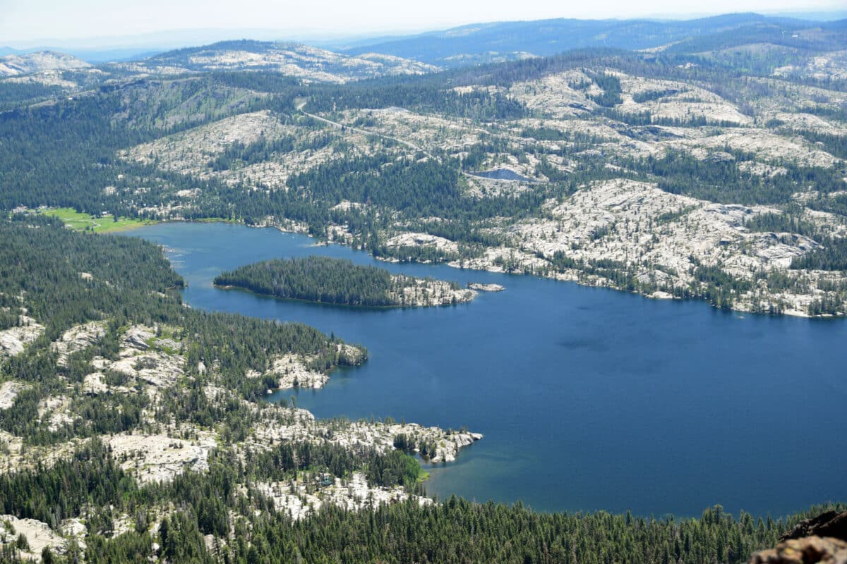 Alameda Post - an aerial view of Silver Lake