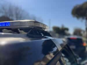 Alameda Post - The top of an APD car.