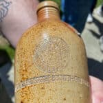 Alameda Post - an old jug with German writing
