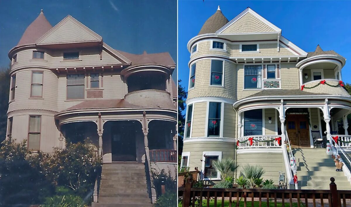 Alameda Post - two views of 899 Union Street