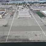 Alameda Post - the "tidelands" at Alameda Point, which is filled in and covered in concrete