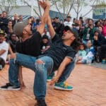 Alameda Post - two dancers on a dance floor