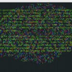 Alameda Post - an image that appears to be green writing on top of a gray background, like an old computer display. There are also sparkly starts under the test. The text says "Is AI worth using?" And continues on with two paragraphs of text. The text is exactly the same as the last two paragraphs in the body of the article.