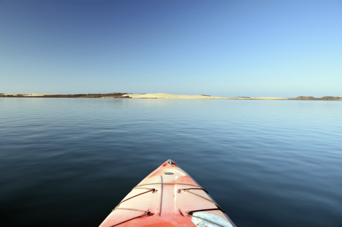 Alameda Post - a kayak on Morro Bay