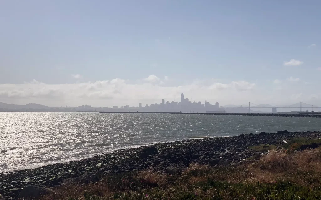 Alameda Post - A view of San Francisco across the San Francisco Bay